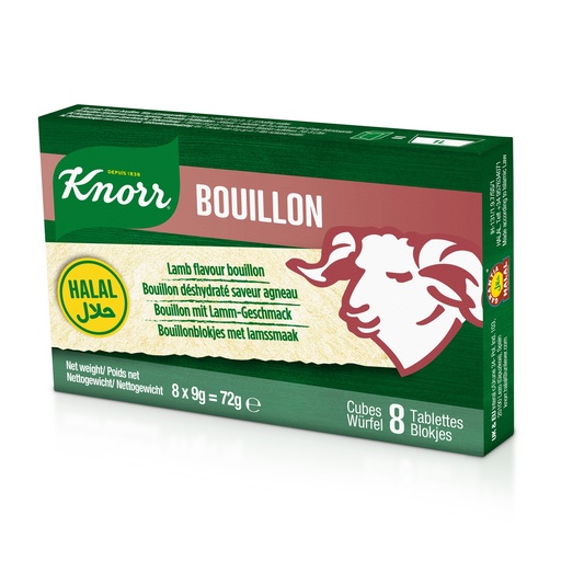 [knomou4pack] Knorr Bouillon Mouton 4-pack