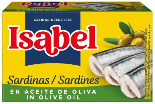 [isa2602571200] Isabel Sardines à l'huile d'Olivia 125g