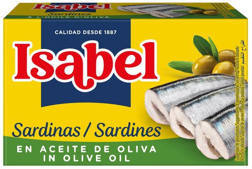 [isa2602571200] Isabel Sardinillas en Aceite de Olivia 125g
