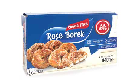 [ssret100012567] Simit Sarayi Cheese filled mini rose borek 600g