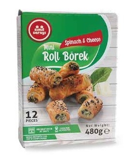 [ssret100012565] Simit Sarayi Spinach and cheese mini borek roll 0g