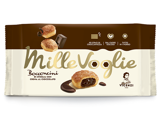 [vic5232] Vicenzi Millefoglie Crema Cioccolato 100g