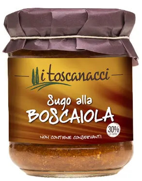 [tossuvv170] Toscanacci Sugo alla Boscaiolo 180g