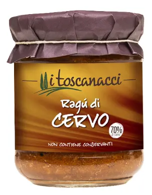 [tossuvv240] Toscanacci Ragu Di Cervo 180g