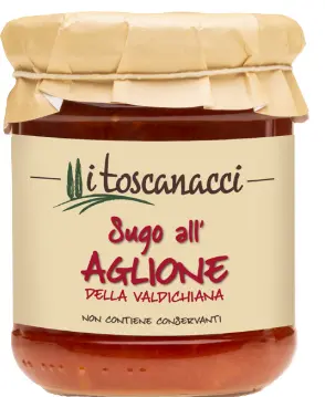 [tossuvv500] Toscanacci Sugo All'Aglione Della Valdichiana 180g