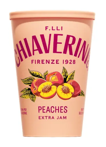 [chiambar07] Chiaverini Confettura Extra Pesche 320g