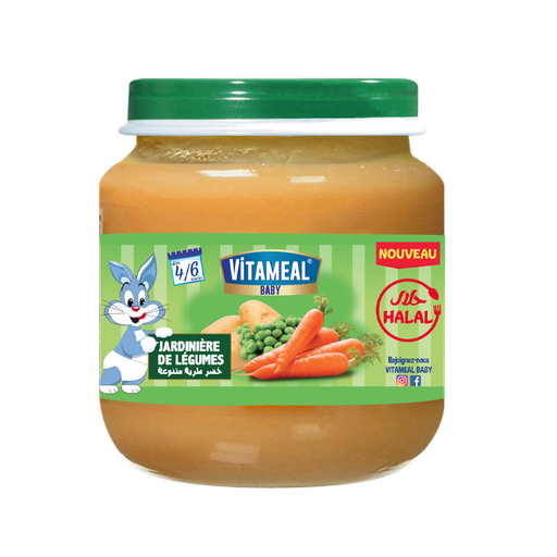 [vitabrp00055] Vitameal Repas Jardinière Légumes 2 x 120 g