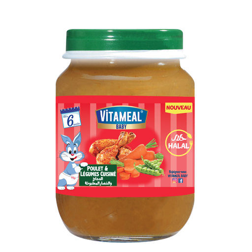 [vitabrp00060] Vitameal Poulet et Legumes Cuisines 2 x 190 g