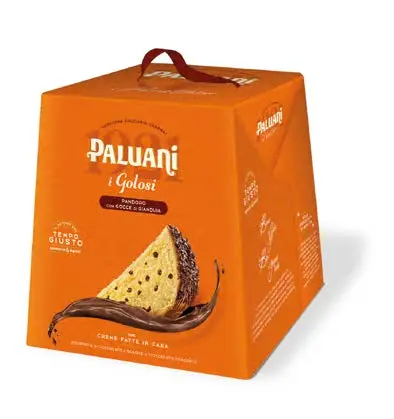 [palA9699b] Paluani Panettone Alto con Gocce di Cioccolato