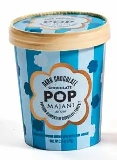 Majani Popcorn Dark & Salt 70g