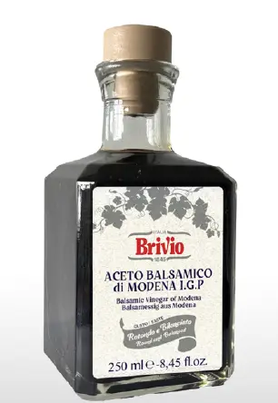 [brietb746] Brivio Aceto Balsamico di Modena Oro IGP 250ml Nuove