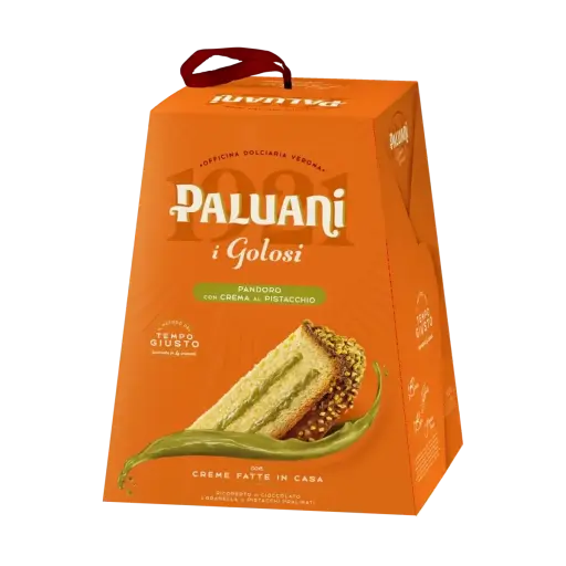 [palB0108] Paluani Pandoro Crema Pistacchio 750g