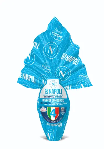 [cri010347220] Crispo Uovo SSC Napoli 220g