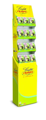 [cri010347045] Crispo Uova Di Gallina Espositore Da Terre 210g