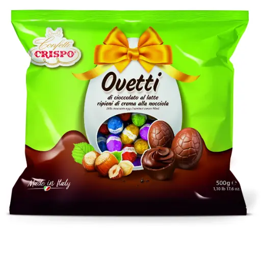 [cri010347466] Crispo Ovetti Crema Nocciola 500g