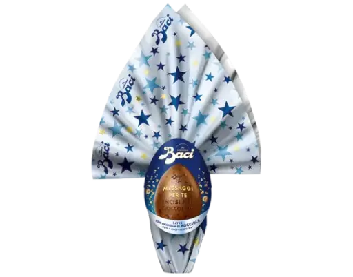 [bac12598899] Baci Uovo Latte Iconic Fondente con Granella di Nocciole 310g