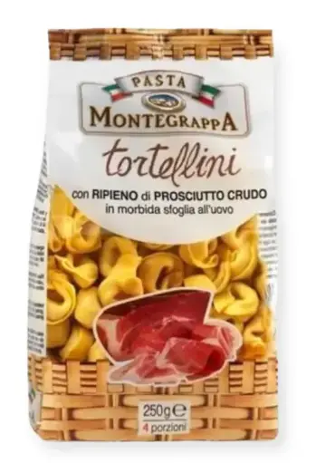 [mgr01018170103] Montegrappa Tortellini secchi Prosciutto 250g