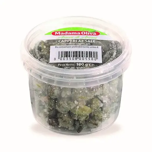 [madoCAP010] Madama Oliva Caperi Salati 110g
