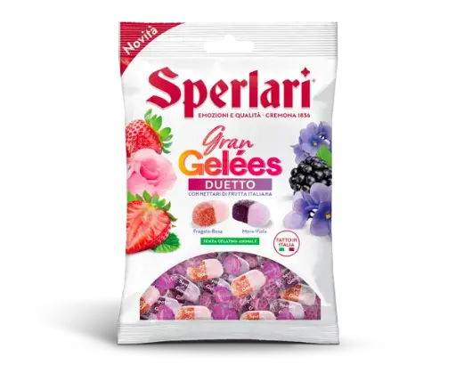 [sperb0226] Sperlari Gran Gelees Duetto Frutti e Fiori Vegan 150g