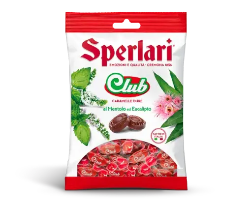 [sperA1141] Sperlari Caramelle dure al Mentolo ed Eucalipto 200g