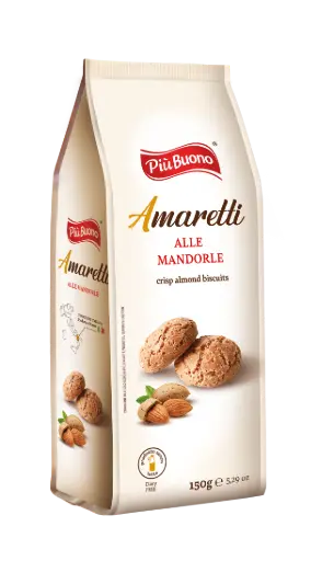 [piu1507] Piu Buono Amaretti Mandorle 150g