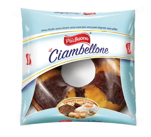 [piu1253] Piu Buono Il ciambellone cacao 400g