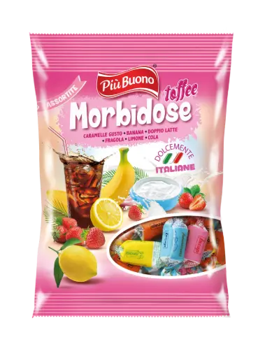 [piu1734] Piu Buono Caramelle assortite morbido 175g