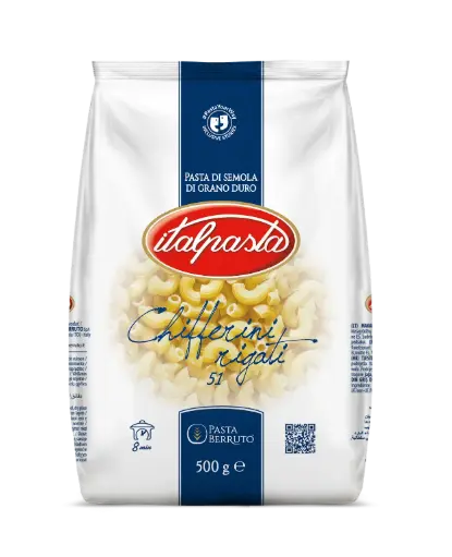 [ita00I04.051] Italpasta Chifferini Rigati 500g