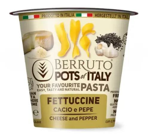 [pot14016.788F] Berruto Pots of Italy Fettuccine Cacio E Pepe 70g