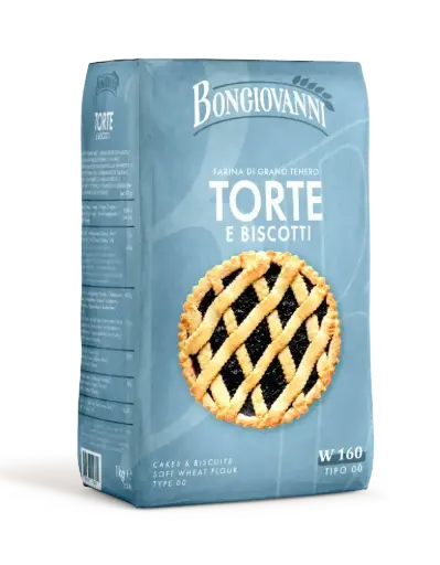 [bgitorte1] Bongiovanni Farina 00 per Torte e Biscotti 1kg 160W