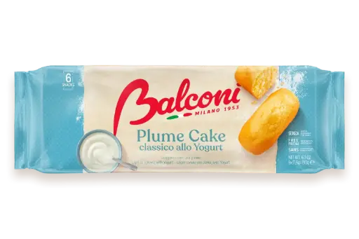 [blc820101] Balconi Plum Cake Classico allo Yogurt 6x40g