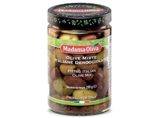 [madDEMIX029] Madama Oliva Olive Miste Italiane Denocciolate 300g