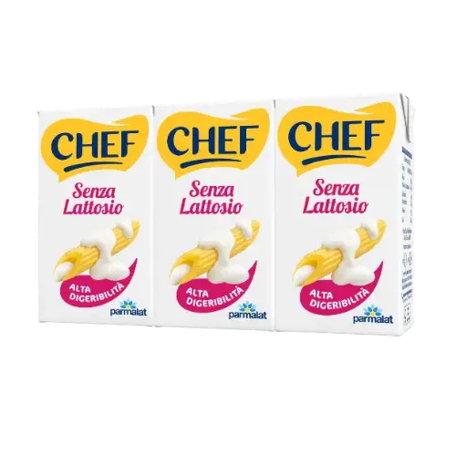 [par4211230] Parmalat Panna Chef Senza Lattosio 3x125ml